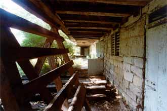 1857 Barn - Exterior - Cantilever Area