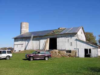 The Barn Log Photographs - October 25, 2004