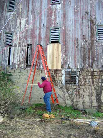 The Barn Log Photographs - November 10, 2004