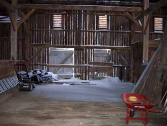 The Barn Log Photographs - December 23, 2004