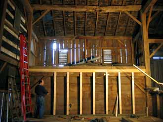 The Barn Log Photographs - December 31, 2004