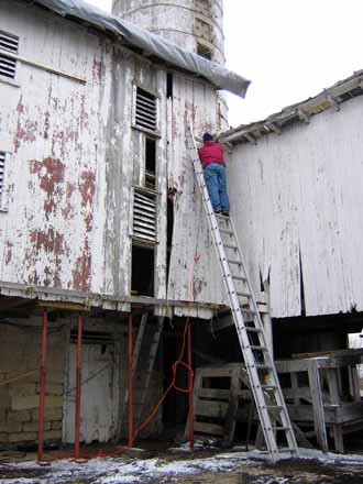 The Barn Log Photographs - February 20, 2005