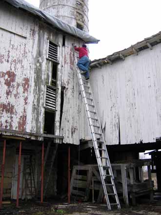 The Barn Log Photographs - February 21, 2005