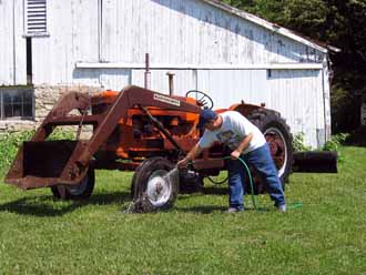 The Barn Log Photographs - August 19, 2005