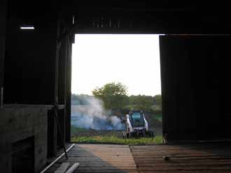 The Barn Log Photographs - October 27, 2005