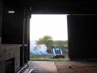 The Barn Log Photographs - October 27, 2005