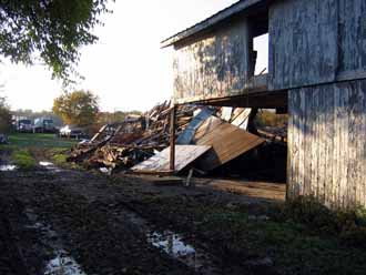 The Barn Log Photographs - November 1, 2005