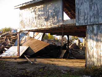 The Barn Log Photographs - November 1, 2005