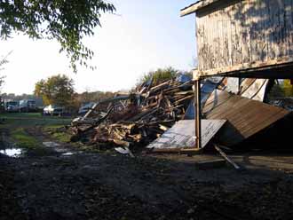 The Barn Log Photographs - November 1, 2005