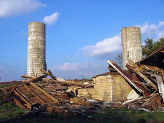 The Barn Log Photographs - November 1, 2005