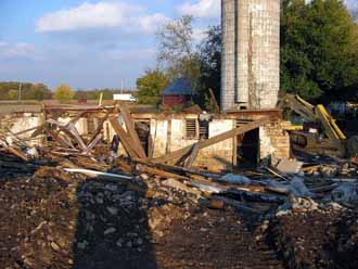 The Barn Log Photographs - November 1, 2005