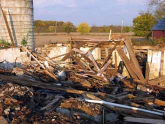 The Barn Log Photographs - November 1, 2005