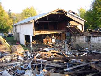 The Barn Log Photographs - November 1, 2005