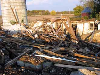 The Barn Log Photographs - November 1, 2005