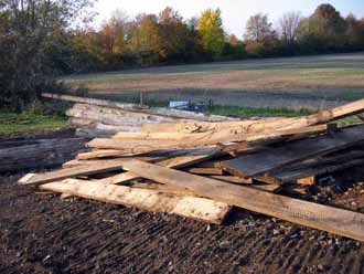 The Barn Log Photographs - November 1, 2005