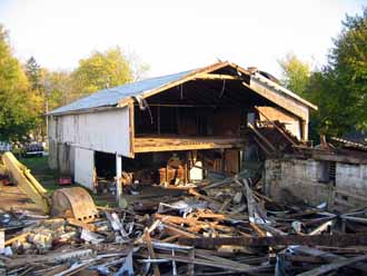 The Barn Log Photographs - November 1, 2005