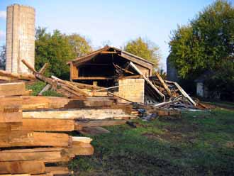 The Barn Log Photographs - November 1, 2005