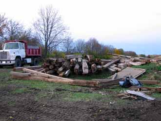 The Barn Log Photographs - November 9, 2005