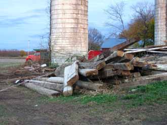 The Barn Log Photographs - November 9, 2005