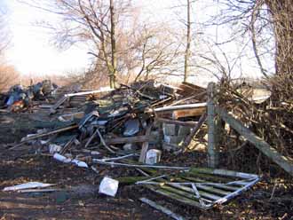 The Barn Log Photographs - January 12, 2006