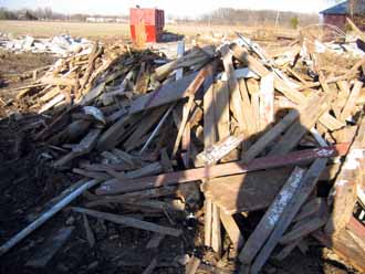 The Barn Log Photographs - January 12, 2006