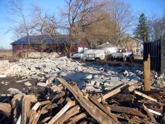 The Barn Log Photographs - January 12, 2006