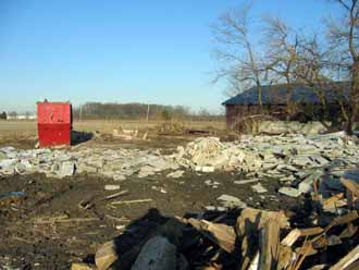 The Barn Log Photographs - January 12, 2006