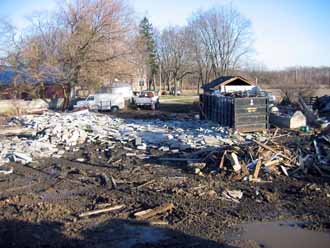 The Barn Log Photographs - January 12, 2006