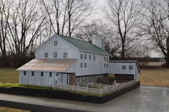 DeFord Model of the Coppock Barn