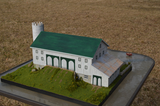 DeFord Model of the Coppock Barn