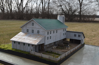 DeFord Model of the Coppock Barn