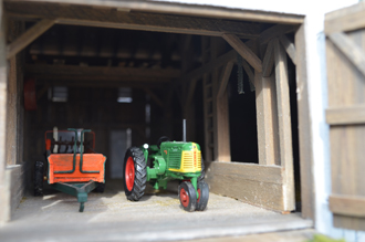 DeFord Model of the Coppock Barn