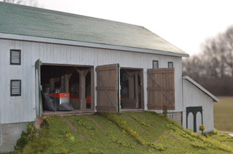 DeFord Model of the Coppock Barn