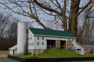 DeFord Model of the Coppock Barn