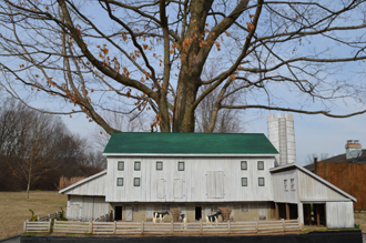 DeFord Model of the Coppock Barn