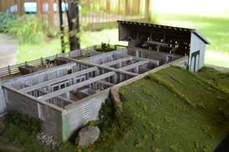 DeFord Model of the Coppock Barn