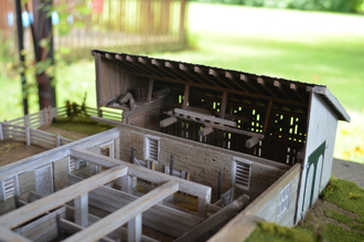 DeFord Model of the Coppock Barn