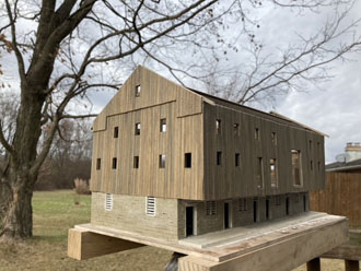 DeFord Model of the Coppock Barn