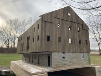 DeFord Model of the Coppock Barn