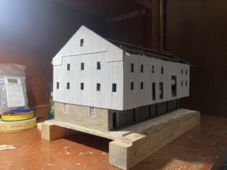 DeFord Model of the Coppock Barn