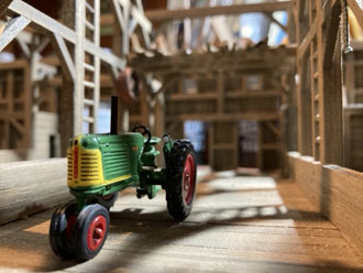 DeFord Model of the Coppock Barn