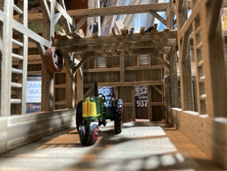 DeFord Model of the Coppock Barn