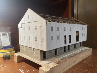 DeFord Model of the Coppock Barn