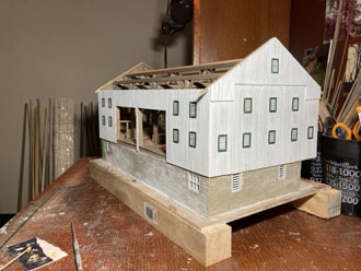 DeFord Model of the Coppock Barn