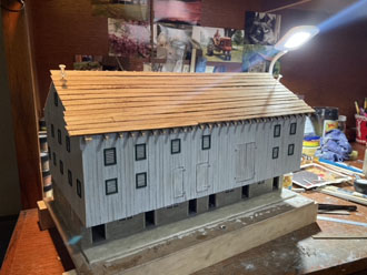 DeFord Model of the Coppock Barn