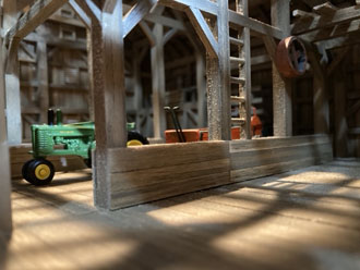 DeFord Model of the Coppock Barn