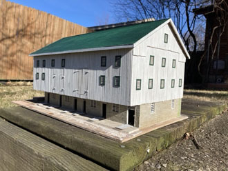 DeFord Model of the Coppock Barn