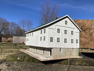 DeFord Model of the Coppock Barn