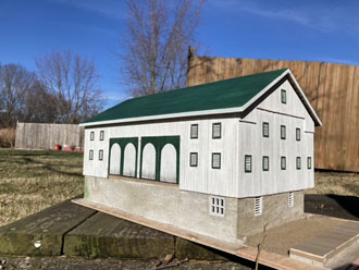 DeFord Model of the Coppock Barn