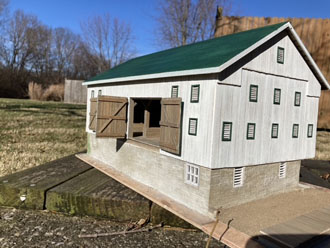 DeFord Model of the Coppock Barn